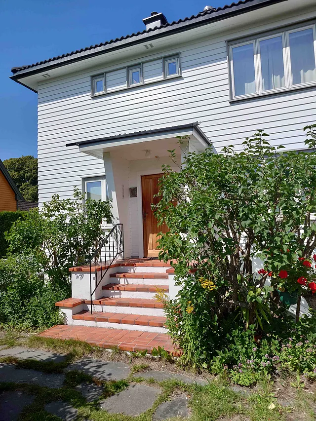 Utvendig maling av hus