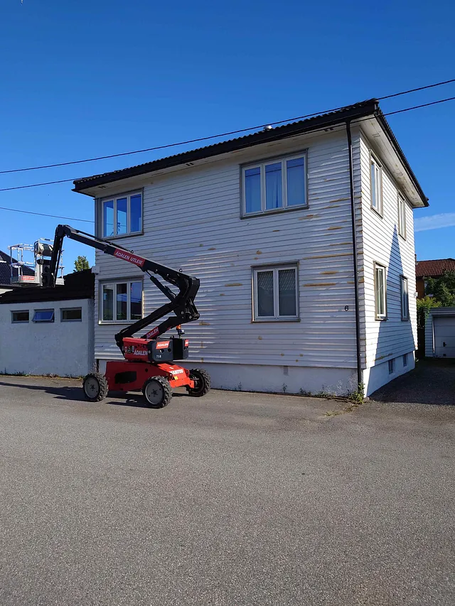 Utvendig maling av hus