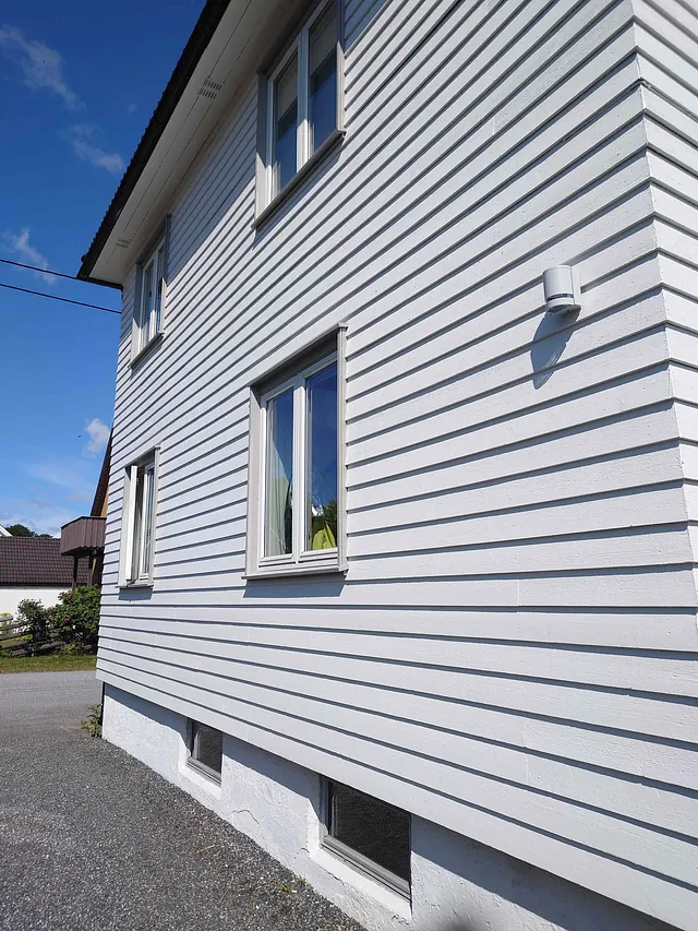 Utvendig maling av hus