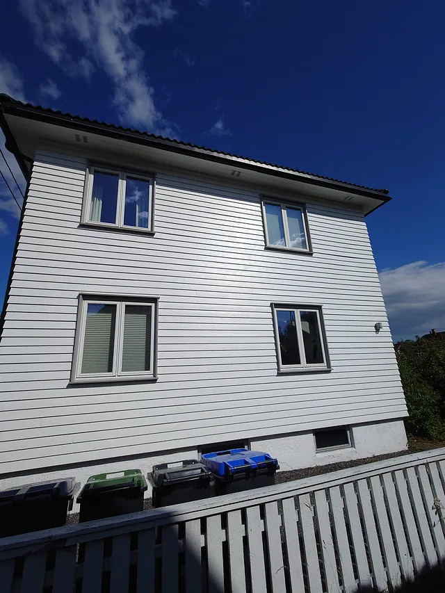Utvendig maling av hus